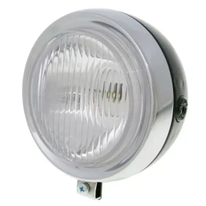 Scheinwerfer rund schwarz Mofa universal für Puch, Kreidler, Zündapp uvm. Günstig