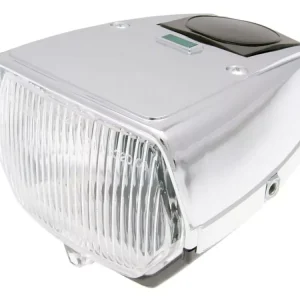 Top-Preis Scheinwerfer eckig verchromt für Mofa