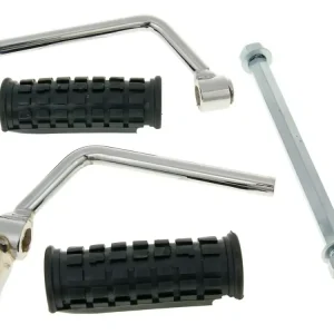 Heißes Angebot Fußrasten Umrüst Set für Puch Maxi, X30 Tretkurbel