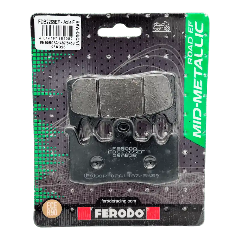 Ferodo Bremsbeläge FDB2265EF Organisch ECE R90 Meistverkauft