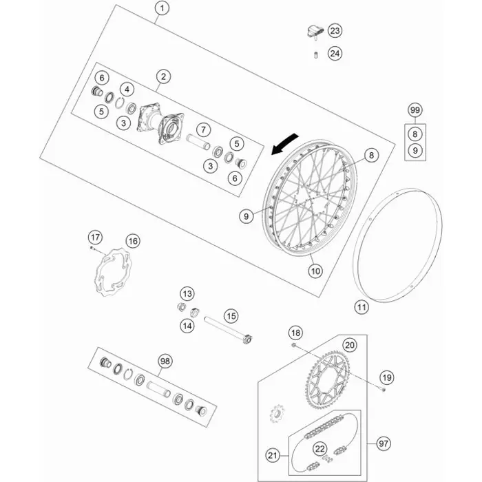 Sonderangebot Felgenband 18''
