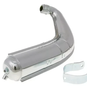 Auspuff verchromt für Mobylette GAC 40, 50 Ausverkauf