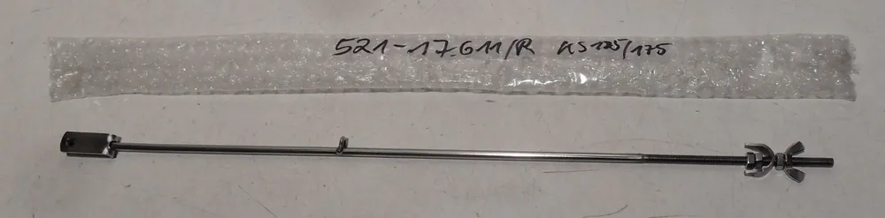 Kostenfreie Lieferung Passend für Zündapp 521 Bremsstange KS 125 175 521-17.611 / R Edelstahl NEU