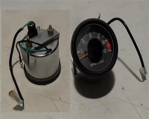 Letzte Chance Drehzahlmesser 60mm Mofa Moped schwarz