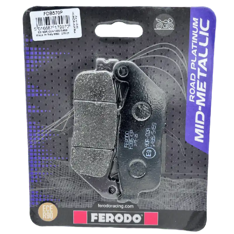 Markenprodukt Ferodo Bremsbeläge FDB570P Organisch ECE R90