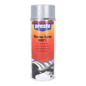 Bestseller Thermo-Lackspray Presto silber metallic 800°C 400ml