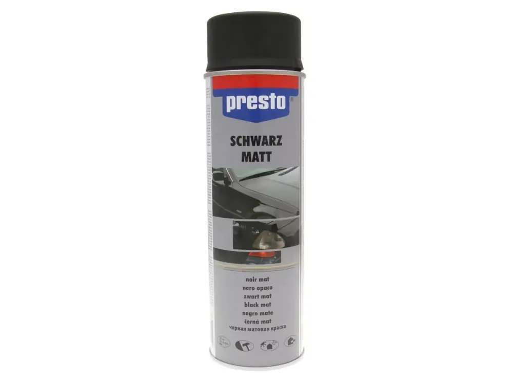 Rallye-Spray Presto schwarz matt 500ml Nur Heute