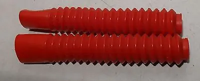 Must-Have Honda MT MTX Gabelgummis Manschetten Faltenbalg NEU Satz rot 34 cm