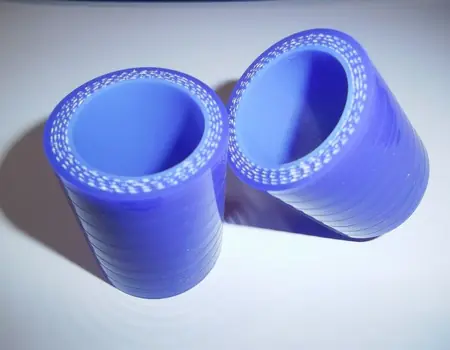 Suzuki RM 125 Auspuffgummi Blau verstärkt von QME-Racing Wochenendangebot