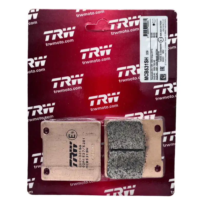 Finale Aktion TRW Lucas Bremsbeläge MCB531SH Sinter ECE R90 Hinten