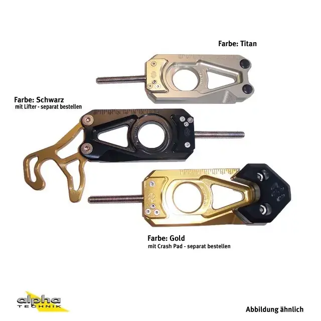 Must-Have GILLES Kettenspanner passend für BMW S1000RR schwarz