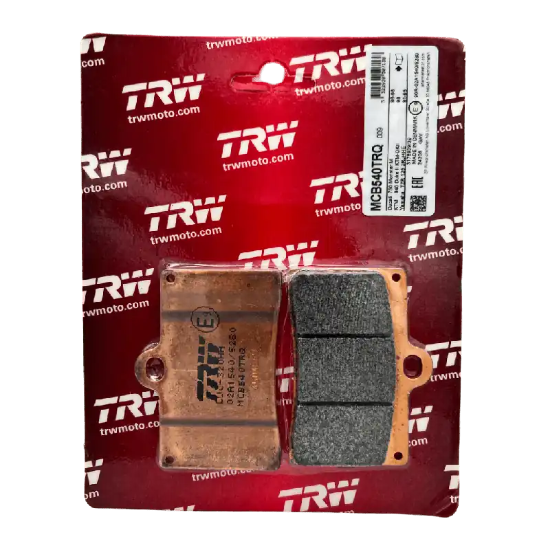 TRW Lucas Bremsbeläge MCB540TRQ Sinter ECE R90 Vorne Abverkauf