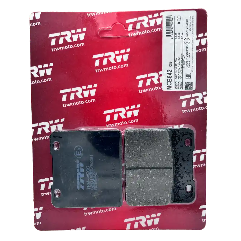 TRW Lucas Bremsbeläge MCB542 Organisch ECE R90 Highlight