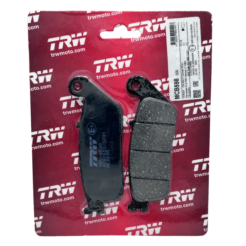 Gratis Versand TRW Lucas Bremsbeläge MCB598 Organisch ECE R90