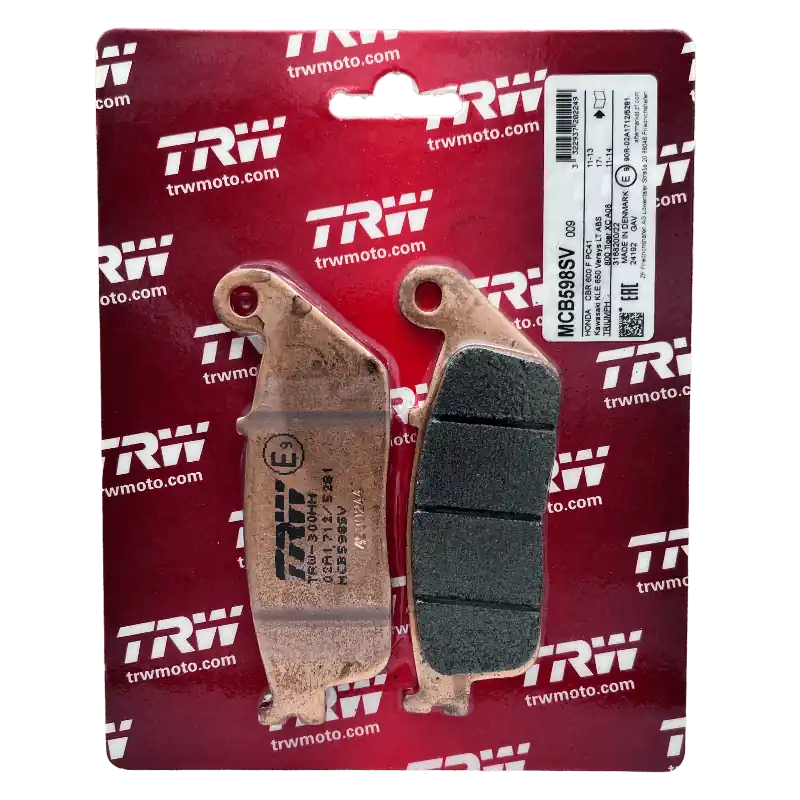 TRW Lucas Bremsbeläge MCB598SV Sinter ECE R90 Vorne Neue Kollektion