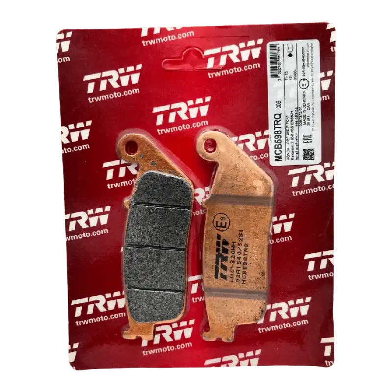 TRW Lucas Bremsbeläge MCB598TRQ Sinter ECE R90 Vorne Solange Der Vorrat Reicht