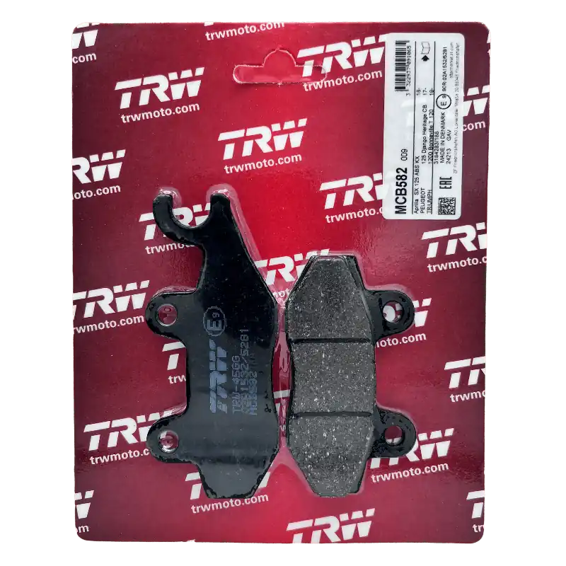 Neue Ware TRW Lucas Bremsbeläge MCB582 Organisch ECE R90