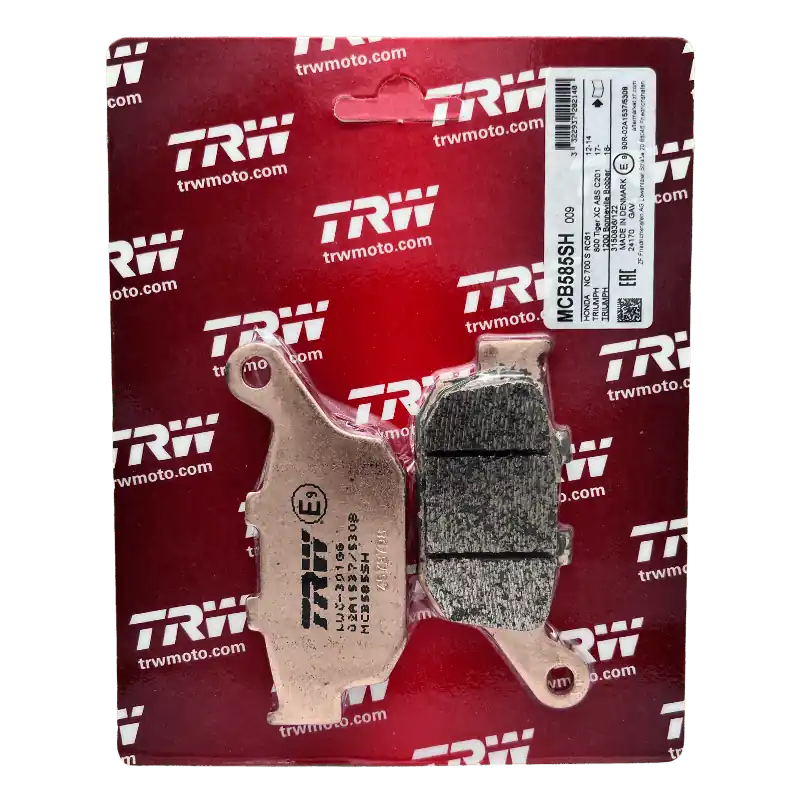 Beliebt TRW Lucas Bremsbeläge MCB585SH Sinter ECE R90 Hinten