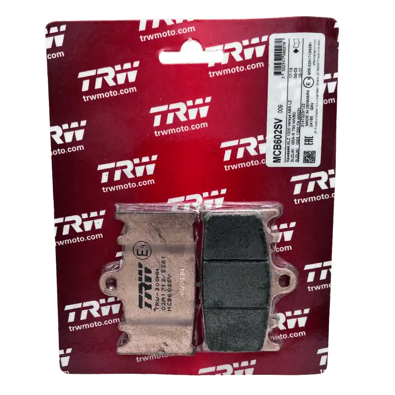 TRW Lucas Bremsbeläge MCB602SV Sinter ECE R90 Vorne Top-Seller