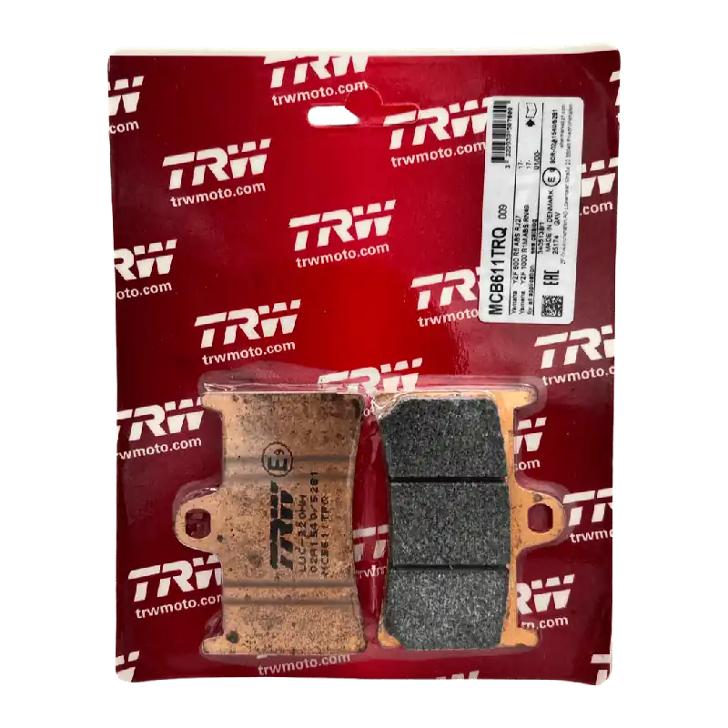 Preis Gesenkt TRW Lucas Bremsbeläge MCB611TRQ Sinter ECE R90 Vorne