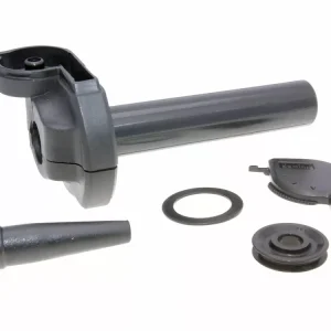 Gasgriff Domino Kurzhub 2,2°/ 42mm schwarz - universal Kostenfreie Lieferung