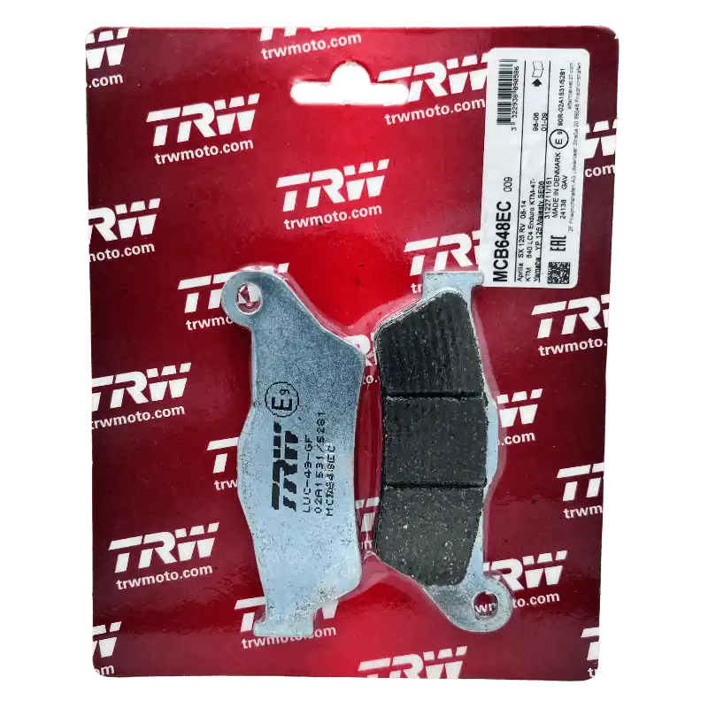 Kostenloser Versand TRW Lucas Bremsbeläge MCB648EC Organisch ECE R90