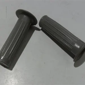 Moped Griffe Grau für Handschaltung 104mm Lang 24 + 24 mm Griffgummis Echt