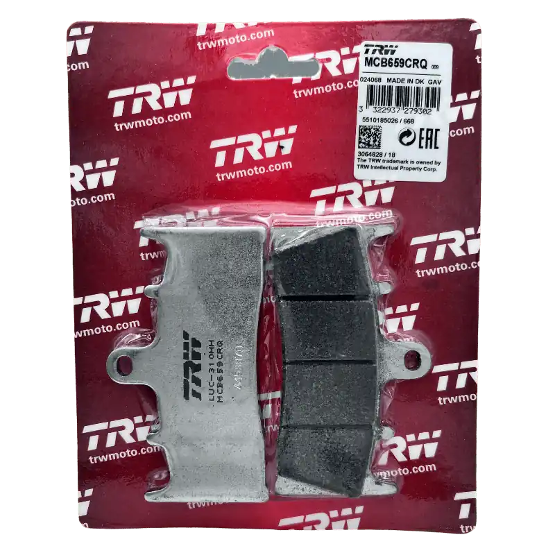 Knallerangebot TRW Lucas Bremsbeläge MCB659CRQ Racing ohne Zulassung Vorne