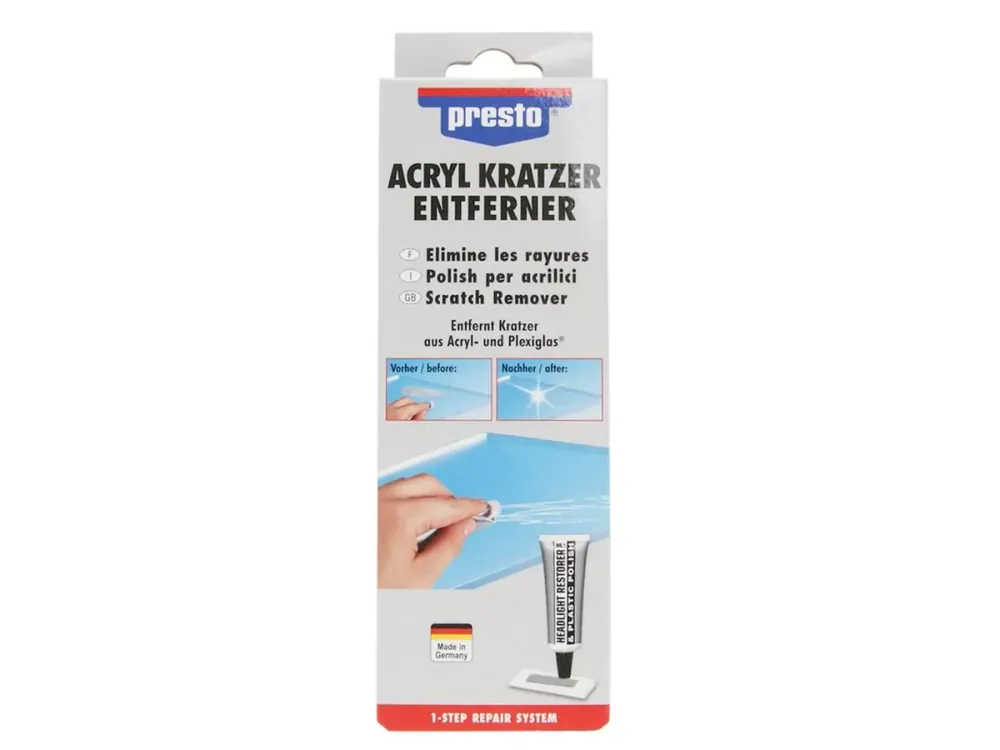 Acryl Kratzer-Entferner Presto 50g Zertifiziert