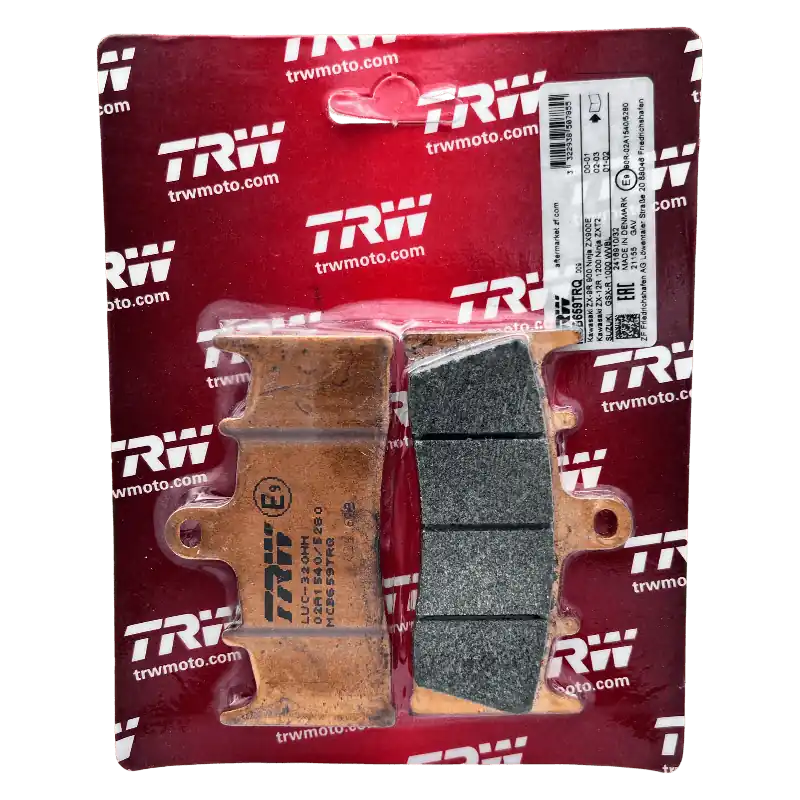 TRW Lucas Bremsbeläge MCB659TRQ Sinter ECE R90 Vorne Sonderaktion