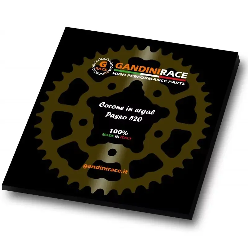 Gandini Racing 520 Aluminium 7075-T6 Kettenrad passend für Kawasaki Modelle Ausverkauf