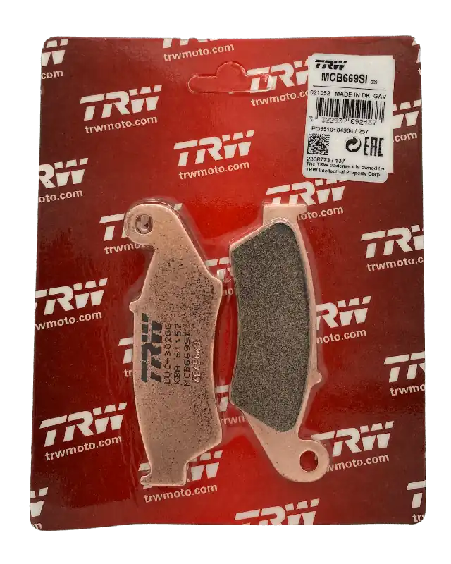 Nur Für Kurze Zeit TRW Lucas Bremsbeläge MCB669SI Sinter ECE R90 Vorne