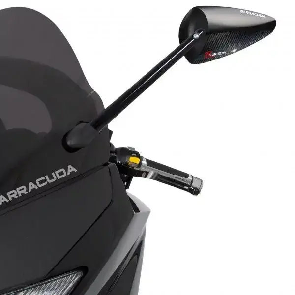 Markenware Barracuda Styling-Kit passend für Yamaha T-Max 500 (2008–2011) silber