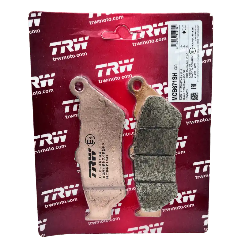 TRW Lucas Bremsbeläge MCB671SH Sinter ECE R90 Hinten Neue Ware