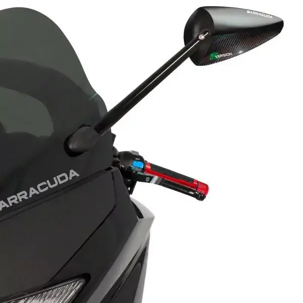 Preisreduziert Barracuda Styling-Kit passend für Yamaha T-Max 500 (2008–2011) rot