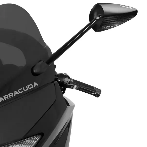 Barracuda Styling-Kit passend für Yamaha T-Max 500 (2008-2011) schwarz Versand Am Gleichen Tag