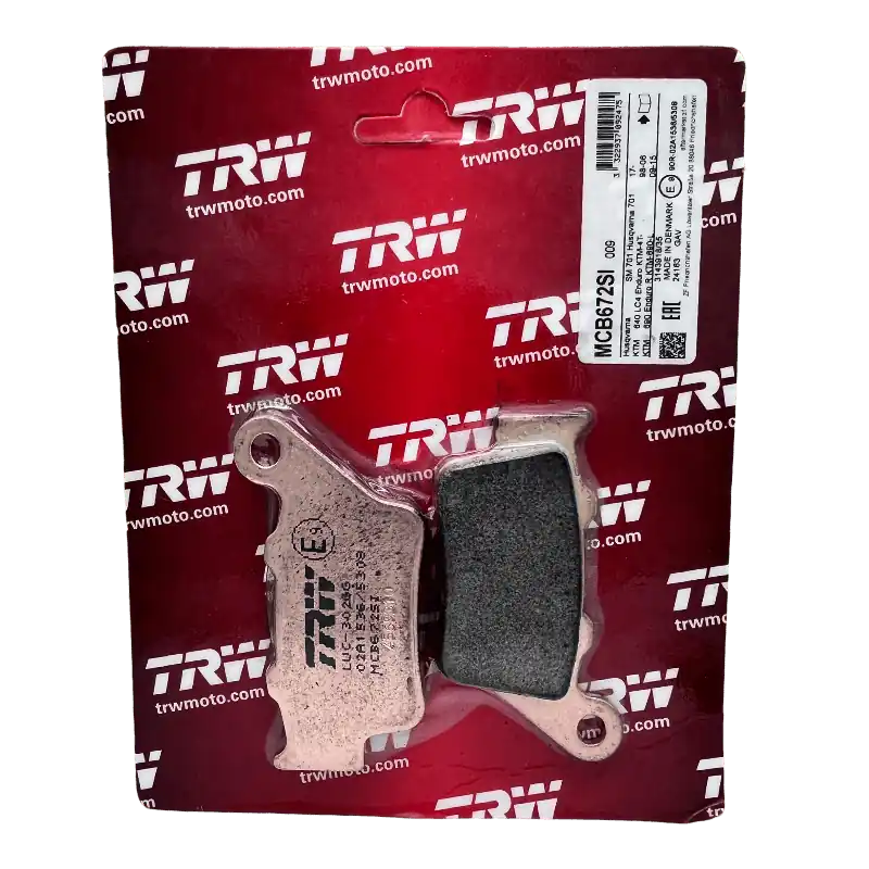 Top-Seller TRW Lucas Bremsbeläge MCB672SI Sinter ECE R90 Hinten