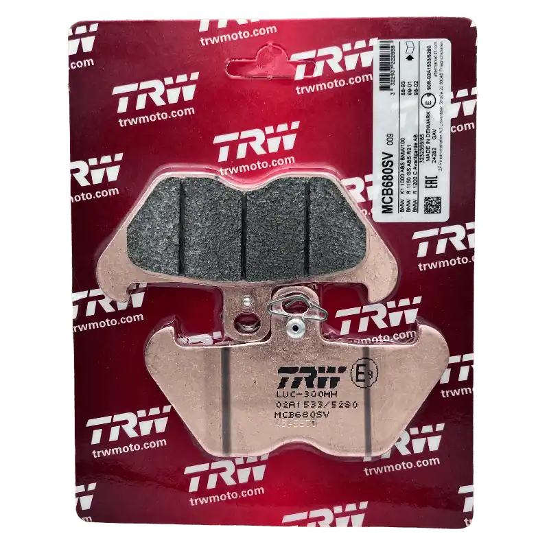 Jetzt Kaufen TRW Lucas Bremsbeläge MCB680SV Sinter ECE R90 Vorne