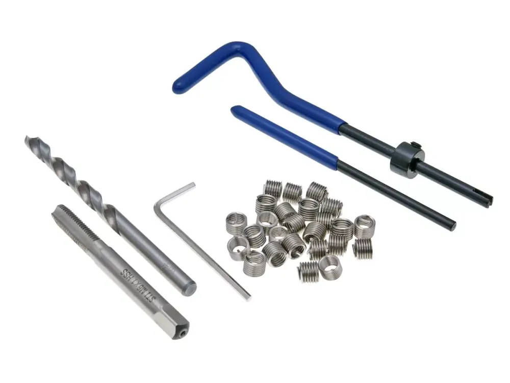 Gewindereparatursatz M6x1,0mm Komplettset mit Bohrer und Werkzeug Angebot