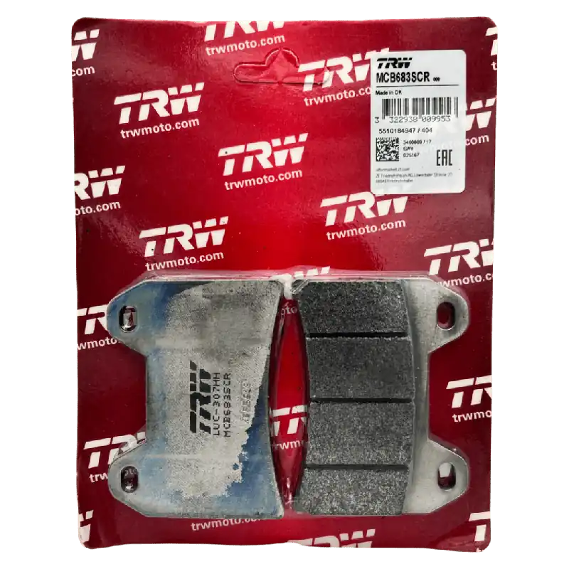 TRW Lucas Bremsbeläge MCB683SCR Racing ohne Zulassung Vorne Garantierte Lieferung