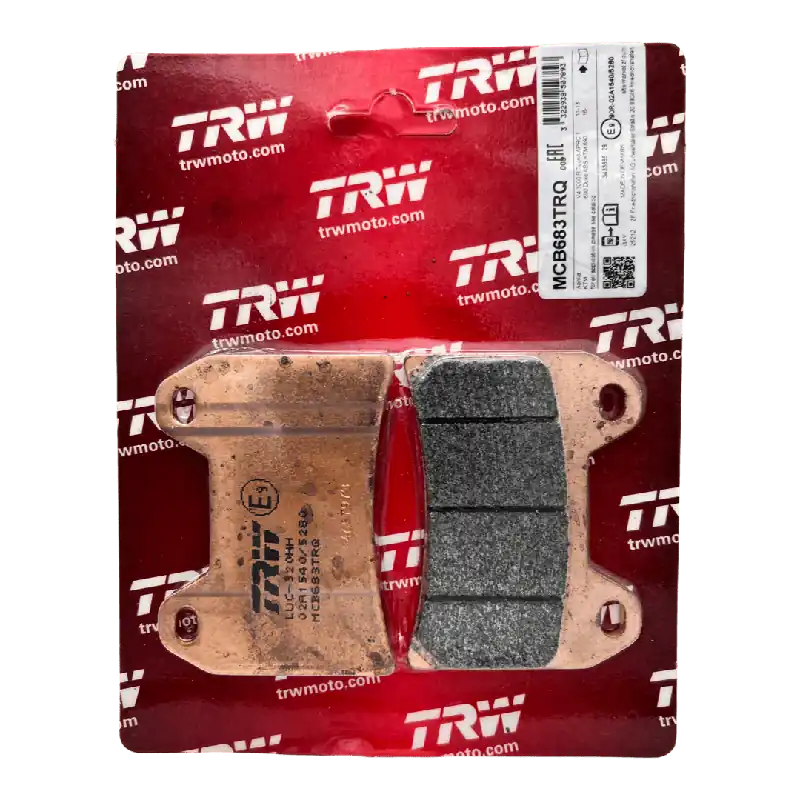 TRW Lucas Bremsbeläge MCB683TRQ Sinter ECE R90 Vorne Begrenztes Angebot