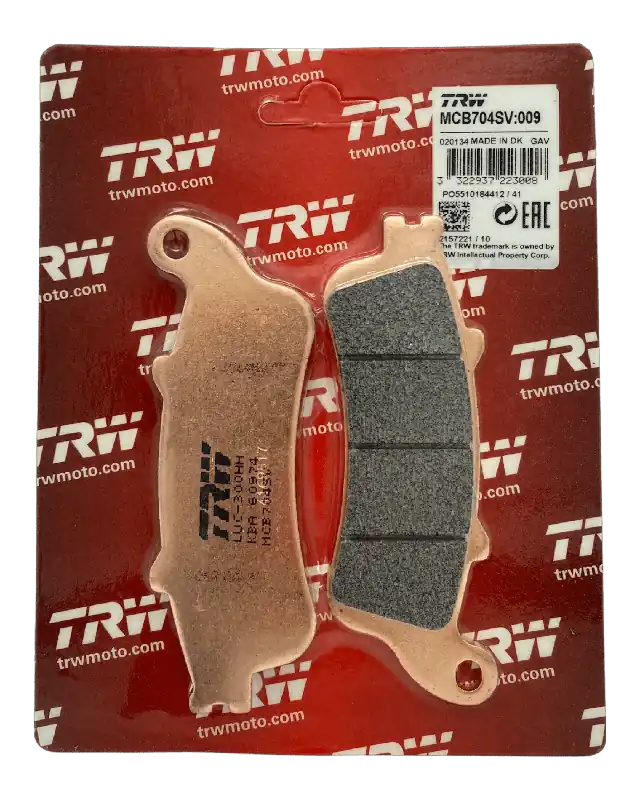 Letzte Chance TRW Lucas Bremsbeläge MCB704SV Sinter ECE R90 Vorne