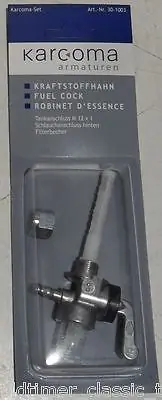 Benzinhahn Karcoma Germany Filter M12x1 A hint  für Mofa Moped Jetzt Bestellen