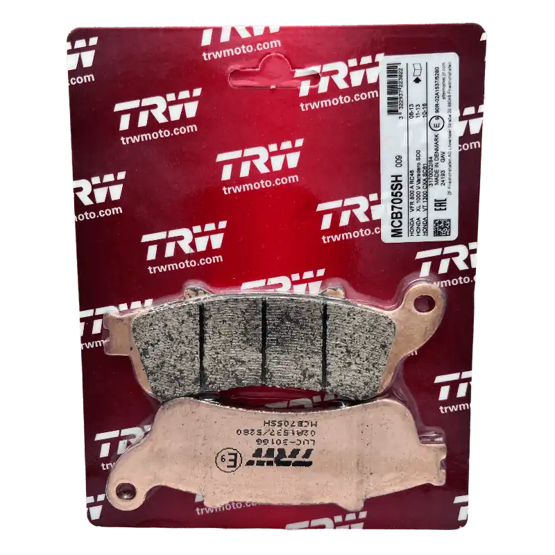 Must-Have TRW Lucas Bremsbeläge MCB705SH Sinter ECE R90 Hinten