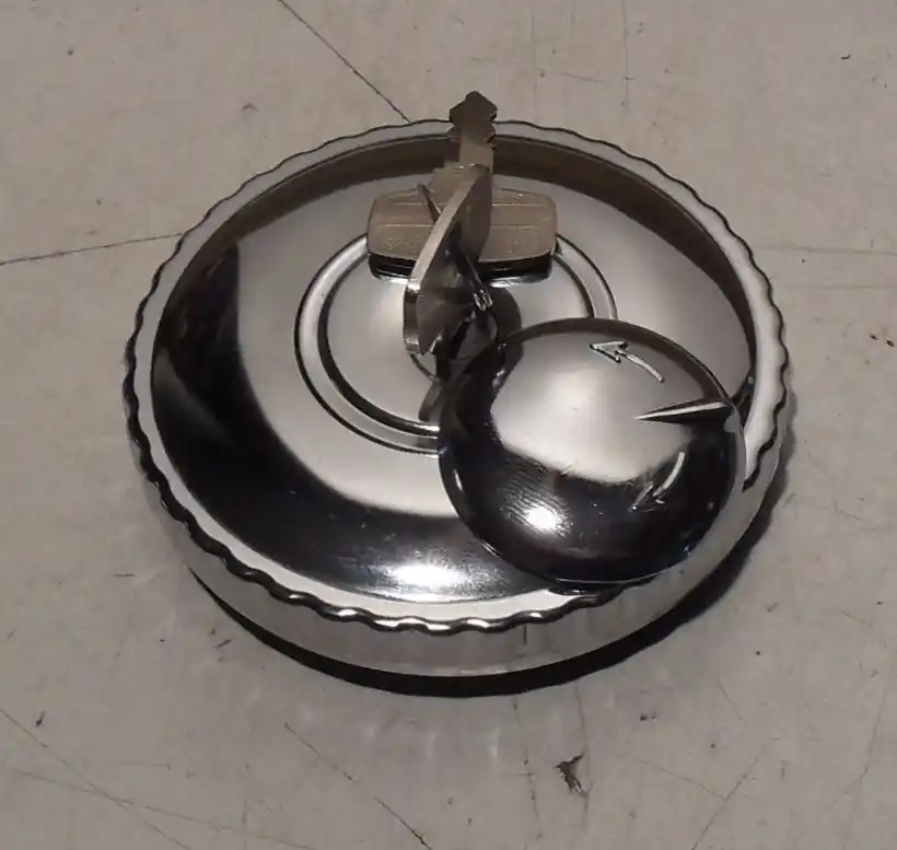 Tankdeckel abschließbar 58 - 60 mm chrom passend für Zündapp Yamaha DKW Puch Super-Preis