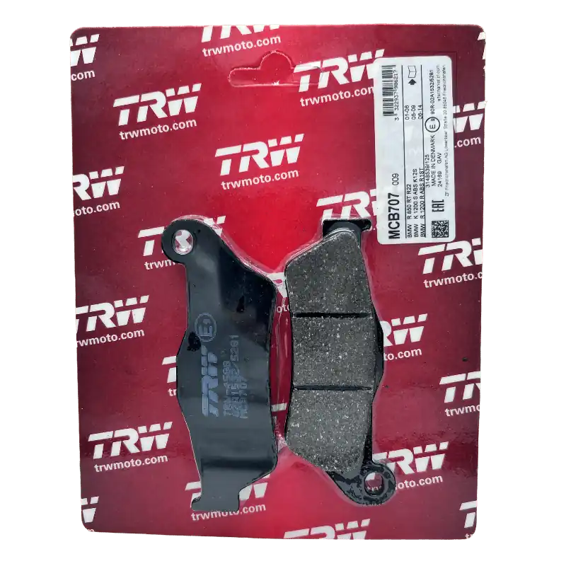 Markenprodukt TRW Lucas Bremsbeläge MCB707 Organisch ECE R90 Hinten