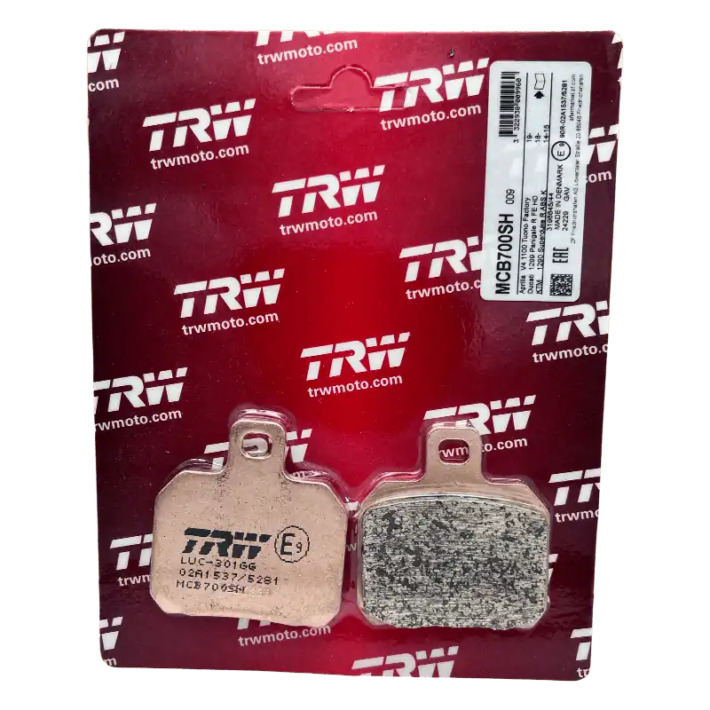 Direkt Vom Hersteller TRW Lucas Bremsbeläge MCB700SH Sinter ECE R90 Hinten