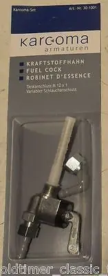 Benzinhahn Karcoma Germany Variabel  M12x1 A unten Mofa Moped Versand Am Gleichen Tag