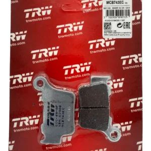 TRW Lucas Bremsbeläge MCB743EC Organisch ECE R90 Hinten Beliebt