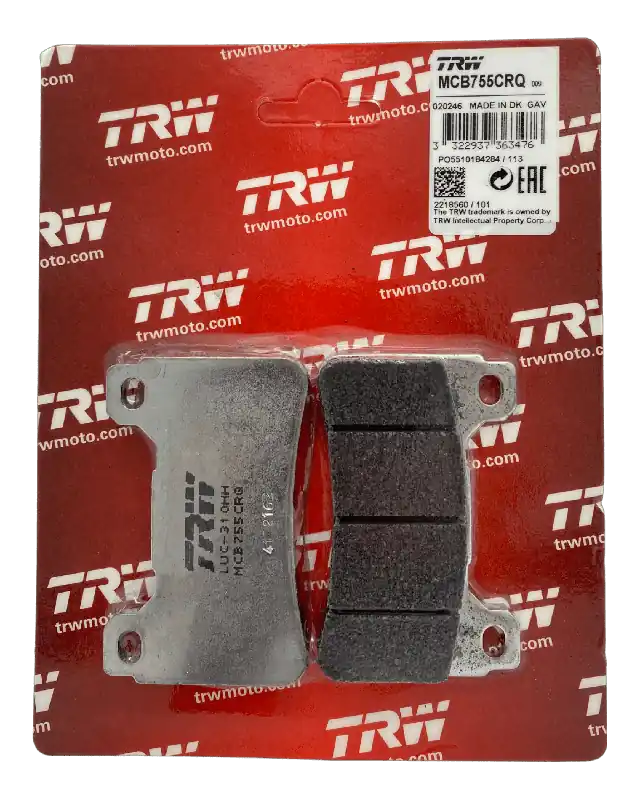 TRW Lucas Bremsbeläge MCB755CRQ Racing ohne Zulassung Vorne Saisonangebot